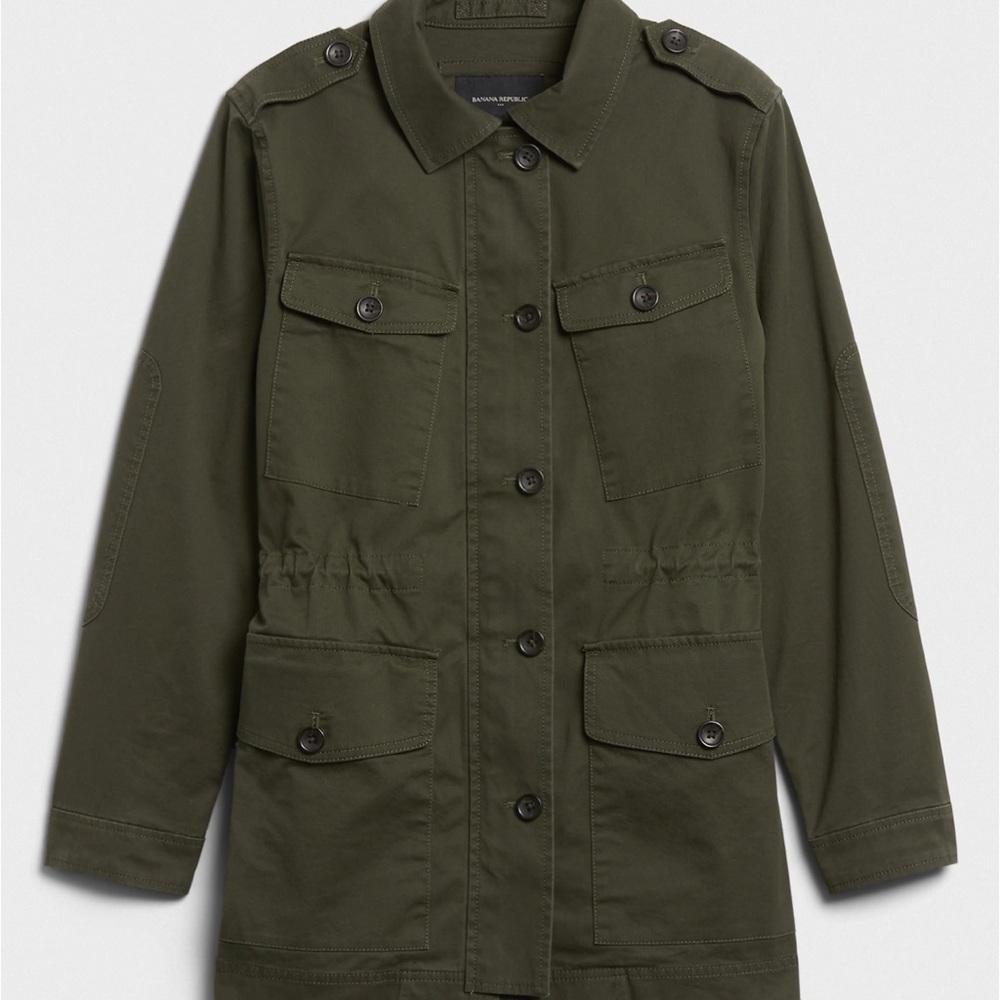 Banana republic four pocket military jacket Womens xs